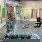 Artist‘s studio installation view 1