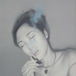 SmokeNo.2-2004-50x60cm-oil on canvas