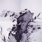 徐渭•墨笔花卉卷一  布面油画  400x400cm  2007