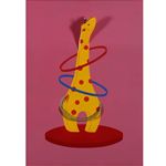 Painting Giraffe Acrylic on Canvas 85x60cm 2014