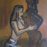 LOVE2 27x32cm 1999