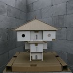 高岩松    三联 之二   纸盒  60X60X50cm  2007-2008