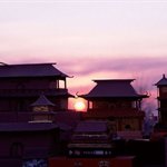 Gao Yansong   The New Look of Ancient Town  Installation Photograph  Edi No.6  120x240cm 2007