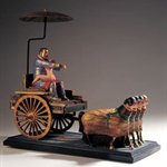 lizhanyang-Carriage colored fiberglass 56x55x29cm 2003