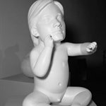 婴儿 玻璃钢雕塑  2005