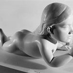 婴儿 玻璃钢雕塑 2005