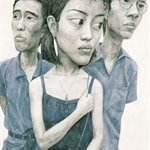 看.......1     丙烯   200x125cm  2003