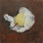 Pear No.2  Oil on Canvas  30x30cm 2003