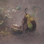 Pear No.6 Oil on Canvas  30x40cm 2001