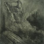 Wu Xiaohai The Great Wall Paper, Charcoal 70x50cm 2007