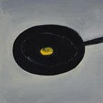 Yang Liu   2008，Feijiacun Summer- Scrambled Eggs  Oil on Canvas   30x30cm  2008