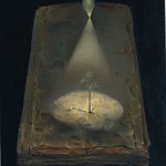 Yang Liu    Rational Light Shining on the Books   Oil on Canvas  150cmx120cm  2008