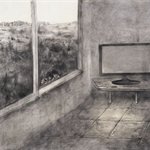 1989    Paper Charcoal  160x205cm  2007