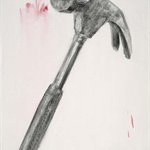 Xin Haizhou   Hammer  Acrylic on Canvas  60x50cm  2008