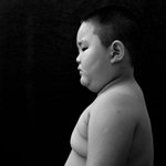 Profile of a fat boy 120X96cm edition 10  2005