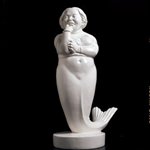 chen wen ling Mermaid   Fiberglass   640×360×230cm   2004