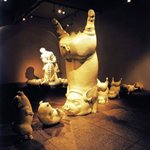 chen wen ling Happy Life NO.4   Fiberglass   2200×1400×1300cm   20