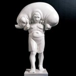 chen wen ling Happy Life NO.8   Fiberglass   630×370×300cm   2004