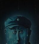 Rain Series - The Soldier  Oil on Canvas  33x96cm 2003