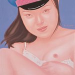 蒋丛忆 情深意浓 30x40cm 2004