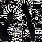 Song Yongping--autumn of Jinci-1982-30x20.5cm-woodcuts