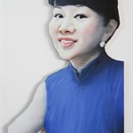 姚朋 没有比这更好的事-刘雅阁 30x40cm 布面油画 2015 w