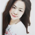 姚朋 没有比这更好的事-陆茵欣 30x40cm 布面油画 2015 w