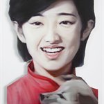 姚朋 没有比这更好的事-山口百惠 30x40cm 布面油画 2015 w