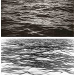 海面-草叶集，小说页面上素描，收藏级艺术微喷，148cm x 84cm x 2，独版，2018