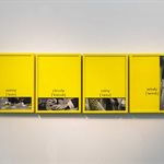 黄  哈   相纸 Epson艺术微喷  艺术喷漆于亚克力表面  32.5x42.5cm 2018